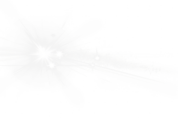 white star spikes overlay isolated