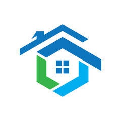 simple and elegant housing logo design