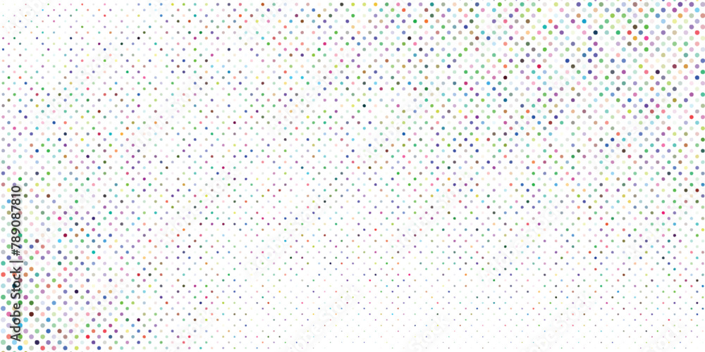 Poster light blue vector illustration which consists of circles. dotted gradient design for your business.v