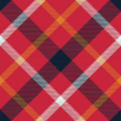 Scottish Tartan Seamless Pattern. Checkerboard Pattern Template for Design Ornament. Seamless Fabric Texture.