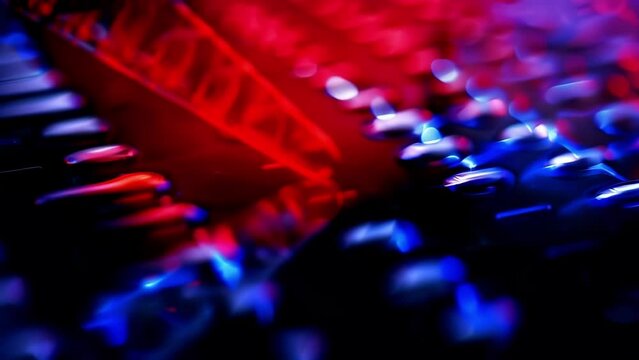 Closeup of a patients sample being yzed for changes in genetic makeup after gene therapy treatment showcasing the scientific advancement and monitoring capabilities of this medical .