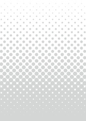 ハーフトーン　背景　グレー　縦長　シンプル