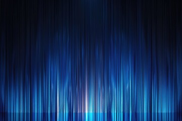 Abstract blue color gradient background with sound waves
