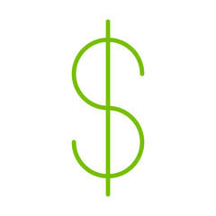 Obraz premium Dollar Icon Design
