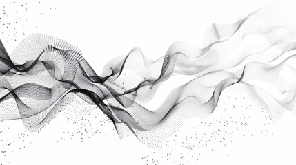 Vector abstract white futuristic background.