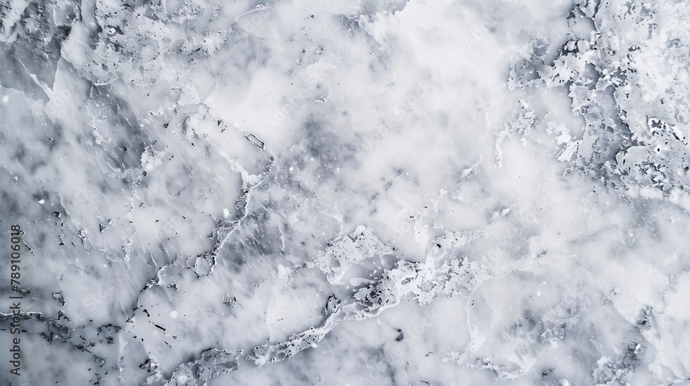 Poster pure marble stone gray background top view empty stone table flat lay : Generative AI
