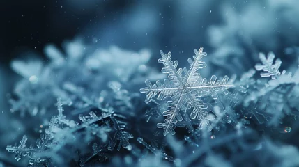 Fotobehang snowflake © Kittipong