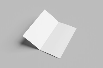 Bi-fold brochure mockup 