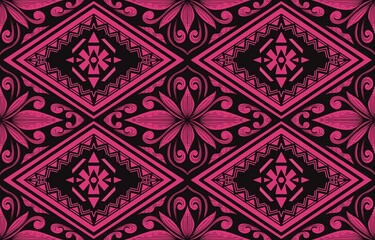 abstract ikat art seamless pattern folk embroidery aztec geometric art,geometric ethnic, African Ikat paisley embroidery. Navajo, seamless pattern traditional, tribal motifs abstract vector.