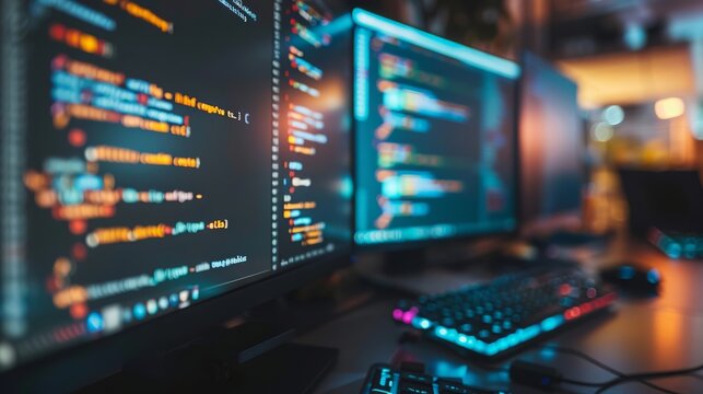 Innovative web design and development - modern programming and coding technologies in action