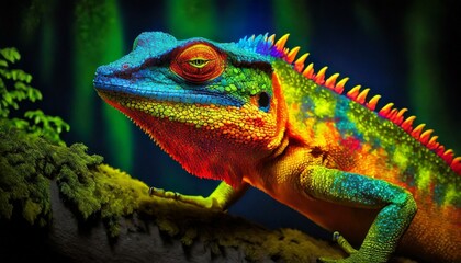 Obraz premium Jungle species in colour grading 