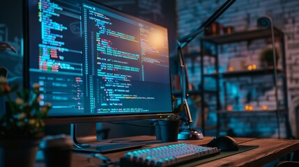 Innovative web design and development - modern programming and coding technologies in action