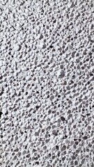 Cellular concrete. Close-up vertical