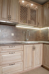 Detail of kitchen furniture