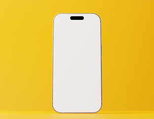 Screen smartphone mockup