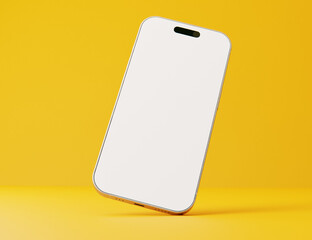 Mobile phone screen mockup