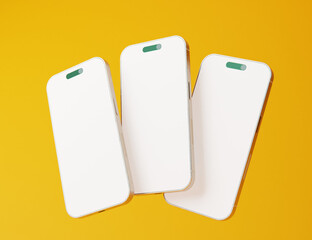 Full screen smartphone mockup