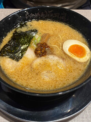Savory Traditional Japanese Ramen Bowl Delight