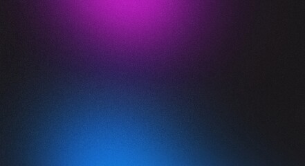Dark black purple blue , a rough abstract retro vibe background template or spray texture color gradient shine bright light and glow , grainy noise grungy empty space