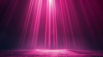 Abstract background with dark pink light rays