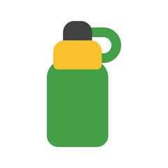 water bottle flat icon