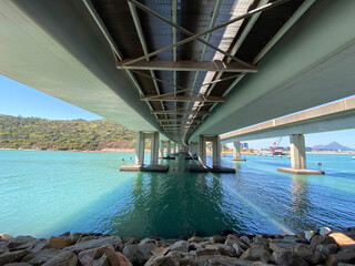 Under the Bridge: A Perspective of Engineering and Nature, Tung Chung, Hong Kong