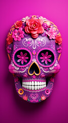 Naklejka premium day of the dead illustration