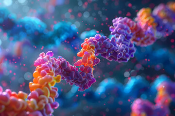 As ribosomes traverse the vast expanse of the cytosol fine-tuning protein synthesis to meet the cell's needs.