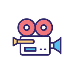 Video Camera vector icon
