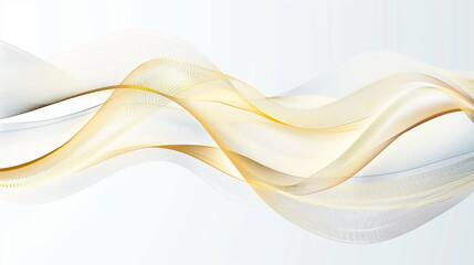 Wave with lines  wave element for design. Digital frequency track equalizer. Stylized line art background. Speaking sound wave.  wave lines flowing dynamic gold background. 