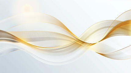 Abstract gold background and square and dynamic waves modern background.