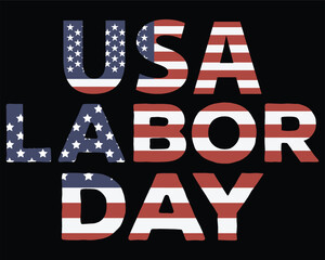 USA Labor Day American Men's Best T Shirt