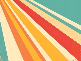 Retro solid vibrant color background