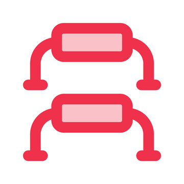 recommend clip art: push up outline fill icon