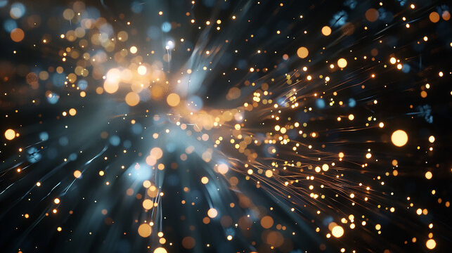 glitter vintage lights background. gold focused colorful light bokes. Beautiful abstract shiny light and glitter background