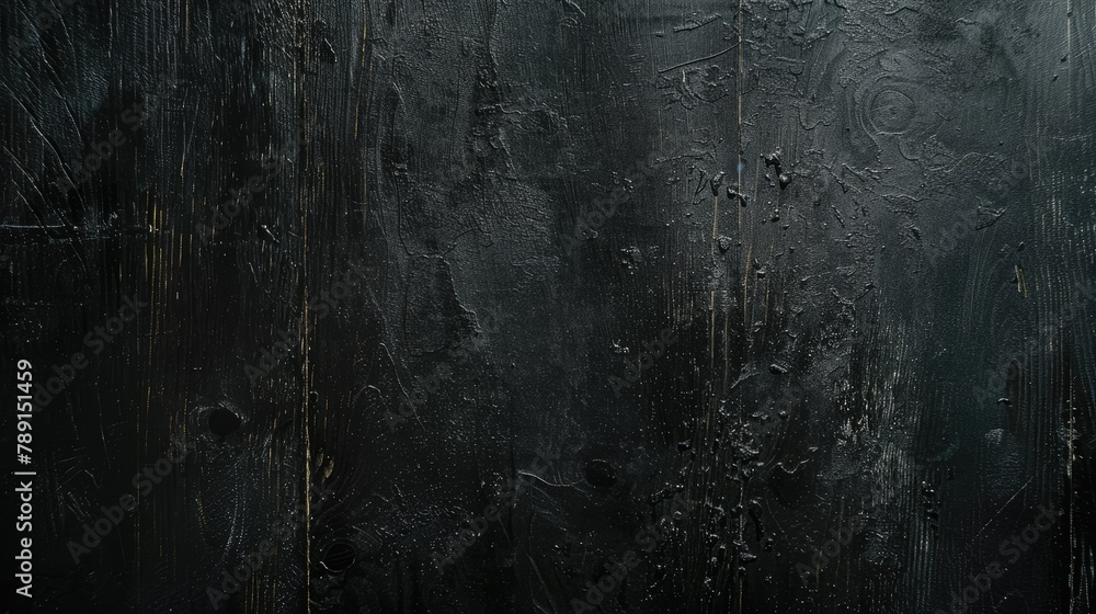 Poster a black wooden board displays an empty space where users can find the hardware manual