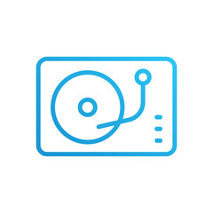 Record vector icon