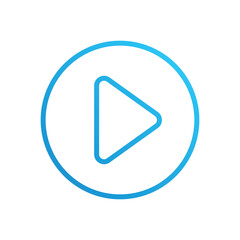 Play vector icon