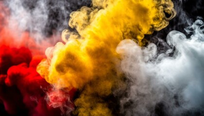 ai generative of a abstract smoke and clouds