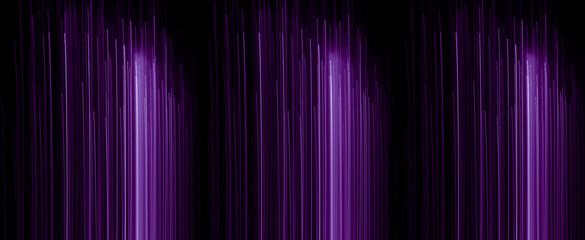 lines of light in the purple color