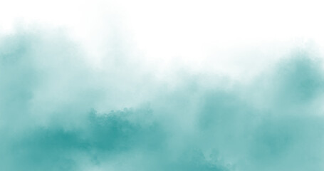 Green watercolor background 