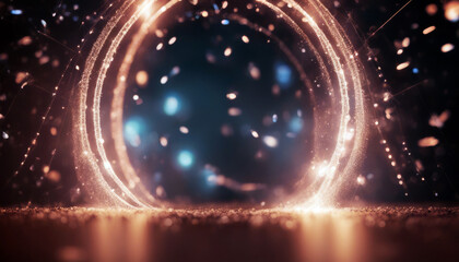 Obraz premium abstract arena award background beautiful bright celebration ceremony circle concert creativity decoration design element energy equipment event flare flash flood floodlight glowing holiday
