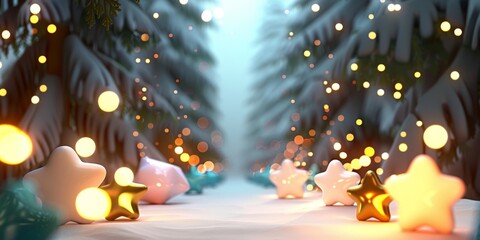 Merry Christmas and Happy New Year background