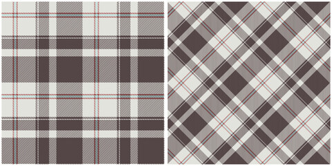 Plaid Pattern Seamless. Checker Pattern Template for Design Ornament. Seamless Fabric Texture.