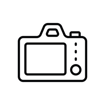 Digital Camera vector icon