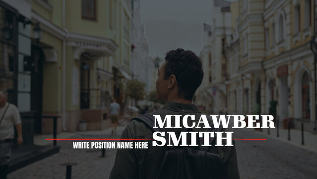 Modern Lower Third with Slim Line Design