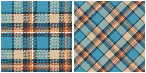 Plaid Pattern Seamless. Classic Scottish Tartan Design. Seamless Tartan Illustration Vector Set for Scarf, Blanket, Other Modern Spring Summer Autumn Winter Holiday Fabric Print.