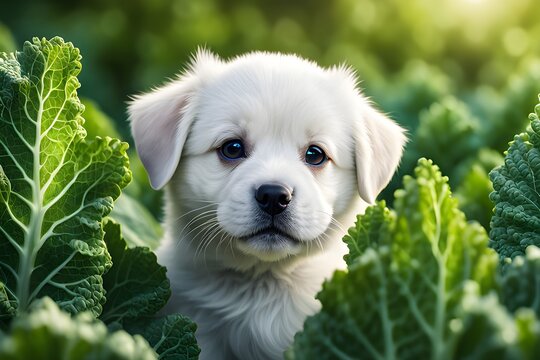 cabbage puppy.
Generative ai.
