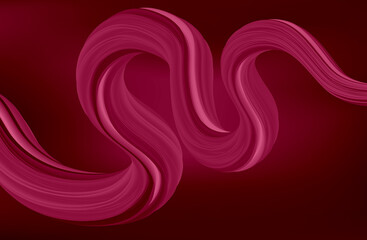 Warm Azalea Pink Abstract Creative Background Design