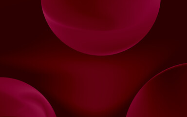 Warm Azalea Pink Abstract Creative Background Design